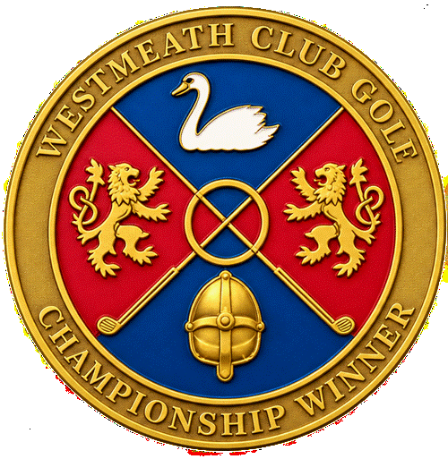 Westmeath Club Golf Championship winner's medal